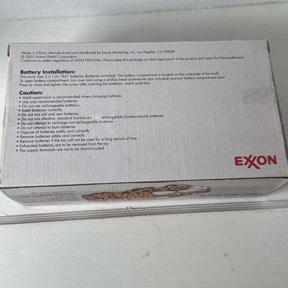EXXON 2001 Next Generation Tiger Bus Bank Opened Box For Pics READ Description - Picture 5 of 8